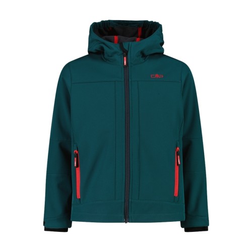 Kurtka softshell chłopięca CMP 3A00094/E958 - zielona