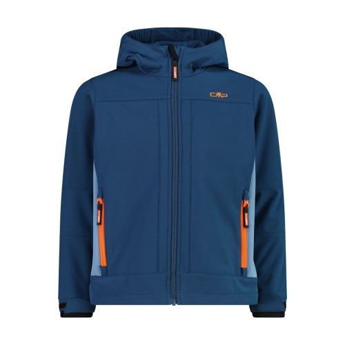 Kurtka softshell chłopięca CMP 3A00094/N835 - niebieska