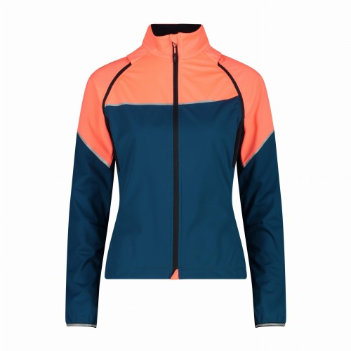 Kurtka softshell damska CMP 31A2556/M916 - niebieska