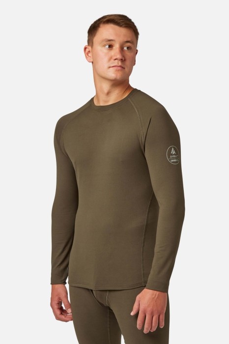 Koszulka termoaktywna męska Surfanic CarbonDri SWX1601/430 - khaki