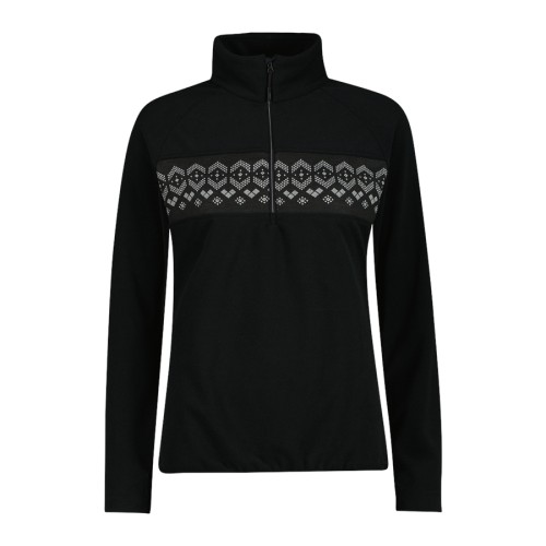 Bluza polarowa damska CMP 35J0456/U901 - czarna