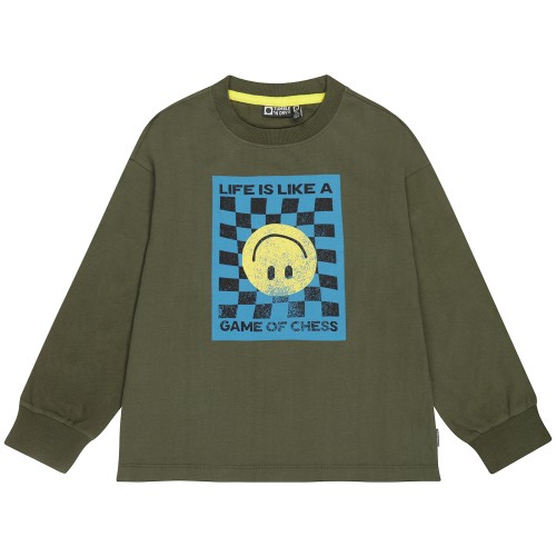 Koszulka z długim rękawem chłopięca Tumble'n Dry Cardiff 84/22186/18259/6116 - zielona