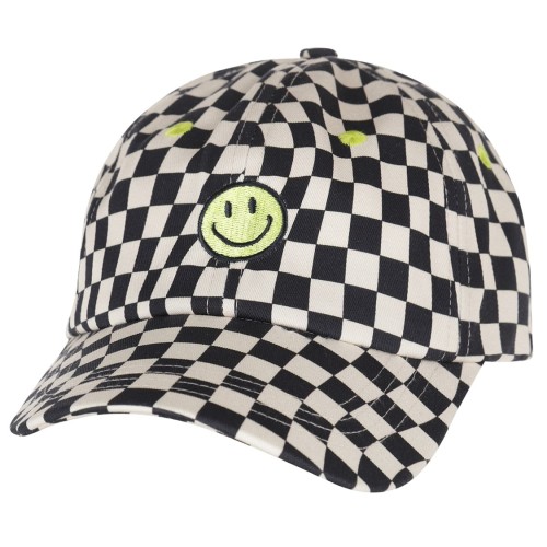 Czapka z daszkiem dziecięca Tumble'n Dry Check happy cap 84/22510/18510/5170 - wielokolorowa