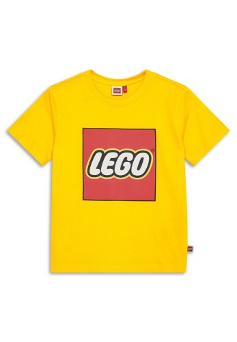 Koszulka dziecięca LEGO z dużym logo 12011363/207 - żółta
