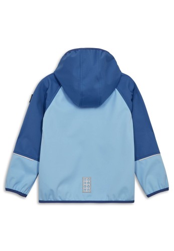 Kurtka softshell chłopięca LEGO wodoodporna 11010390/5003 - niebieska