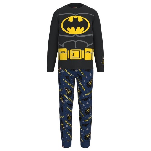 Piżama dziecięca LEGO Batman z długim rękawem 12010650/995 - granatowa