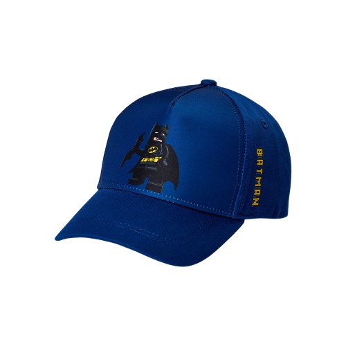 Czapka z daszkiem dziecięca LEGO Batman 12011187/577 - niebieska