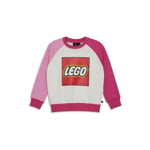 Bluza dziecięca LEGO z raglanowymi rękawami 12011381/138 - biała
