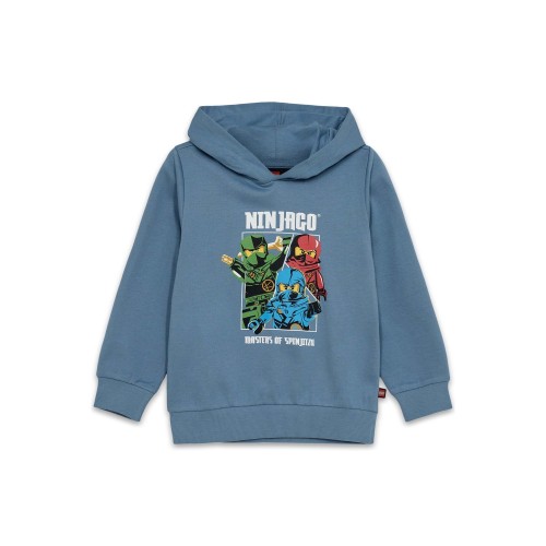 Bluza z kapturem dziecięca LEGO 12011290/559 - niebieska