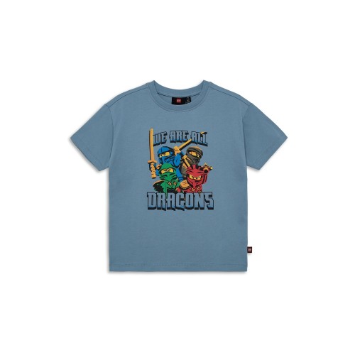 Koszulka dziecięca LEGO NINJAGO 12011458/522 - niebieska
