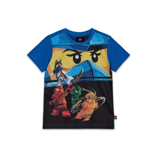 Koszulka dziecięca LEGO NINJAGO 12011279/557 - niebieska