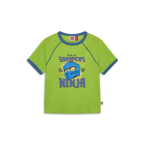 Koszulka chłopięca LEGO z nadrukiem Jaya 11011340/8006 - limonkowa