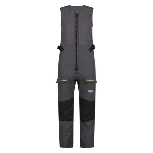 Spodnie żeglarskie męskie CMP Vela Tech z membraną Clima Protect - szare 31Z7327V/U931