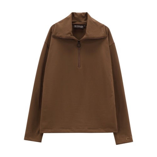 Bluza męska CMP 35L4717/Q824 - brązowa