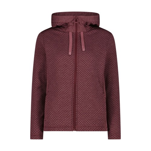 Bluza damska CMP 36E3216/H792 - bordowa