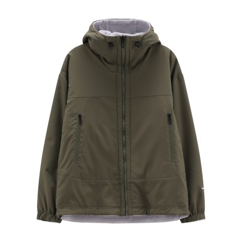 Kurtka męska dwustronna CMP z kapturem 36P4307/U410 - khaki