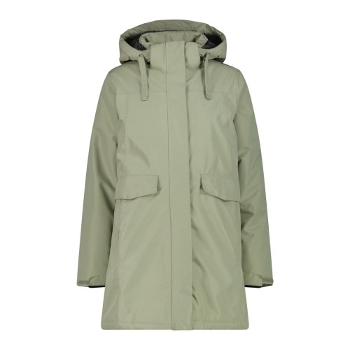 Parka damska CMP 36Z2046/E624 - jasnozielona