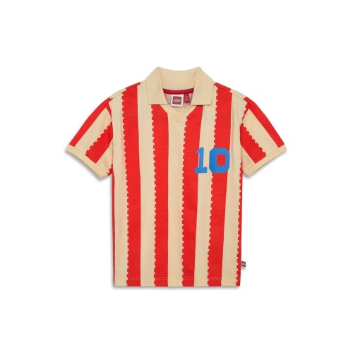 Koszulka polo chłopięca LEGO 11011379/349 - czerwona