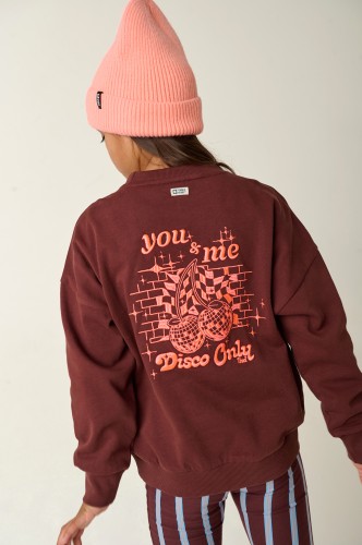 Bluza dziewczęca Tumble'n Dry Cherie 84/21175/18379/8058 - brązowa