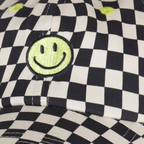Czapka z daszkiem dziecięca Tumble'n Dry Check happy cap 84/22510/18510/5170 - wielokolorowa