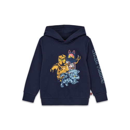 Bluza z kapturem dziecięca LEGO 12011340/590 - granatowa