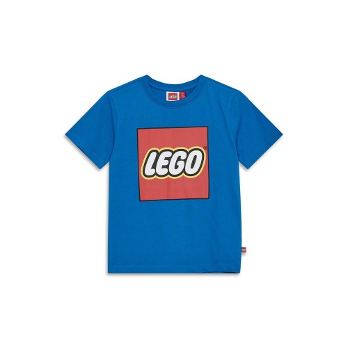 Koszulka dziecięca LEGO z dużym logo 12011363/557 - niebieska