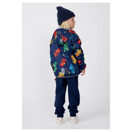 Kurtka softshell chłopięca LEGO NINJAGO 11011263/590 - granatowa