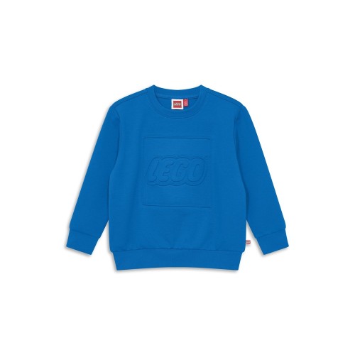 Bluza dziecięca LEGO z wytłoczonym logo 11010067/557 - niebieska