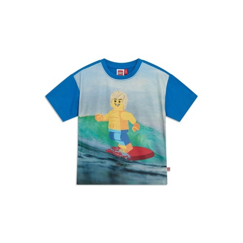 Koszulka dziecięca LEGO z minifigurką 11011333/557 - niebieska