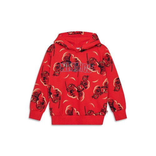 Bluza z kapturem chłopięca LEGO NINJAGO 11011349/349 - czerwona