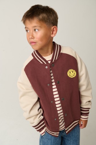 Bluza chłopięca Tumble'n Dry Hastings 84/22175/18289/8058 - brązowa