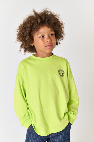 Koszulka z długim rękawem chłopięca Tumble'n Dry Hertford 84/22186/17577/6112 - zielona