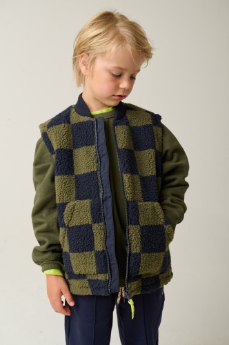 Kamizelka ocieplana chłopięca Tumble'n Dry Kent 84/22680/18309/6116 - zielona