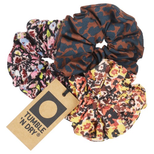 Frotki do włosów dziewczęce Tumble'n Dry Scrunchie 3-pak 84/21800/18767/5069 - wielokolorowe