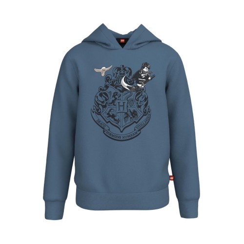 Bluza z kapturem dziecięca LEGO Harry Potter 12010782/612 - niebieska