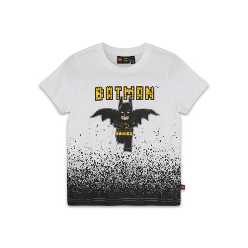 Koszulka dziecięca LEGO Batman 12011156/101 - biała