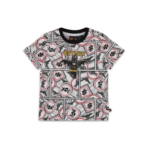 Koszulka dziecięca LEGO Batman 12011158/101 - biała