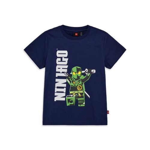 Koszulka dziecięca LEGO NINJAGO 12011248/590 - granatowa