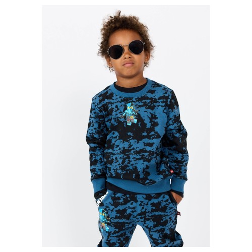 Bluza dziecięca LEGO NINJAGO 12011328/5032 - niebieska