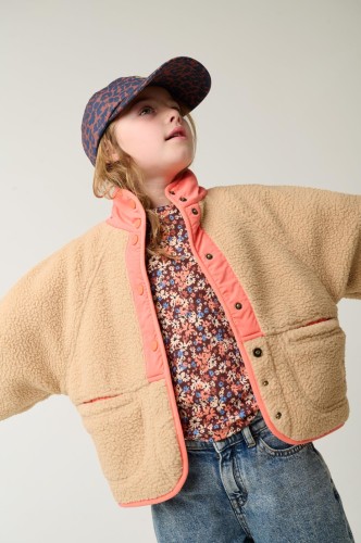 Kurtka dziewczęca Tumble'n Dry teddy 84/21170/15821/8065 - beżowa