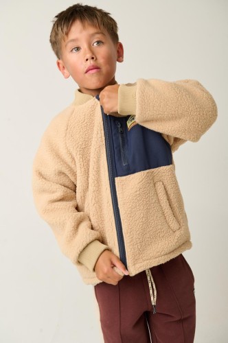 Kurtka chłopięca Tumble'n Dry teddy 84/22170/15831/8065 - beżowa