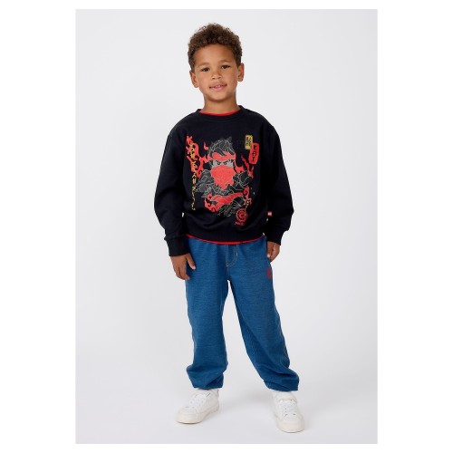 Bluza chłopięca LEGO NINJAGO 11011363/995 - czarna