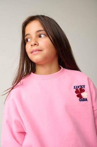 Bluza dziewczęca Tumble'n Dry Rosalie 84/21175/18158/4113 - różowa