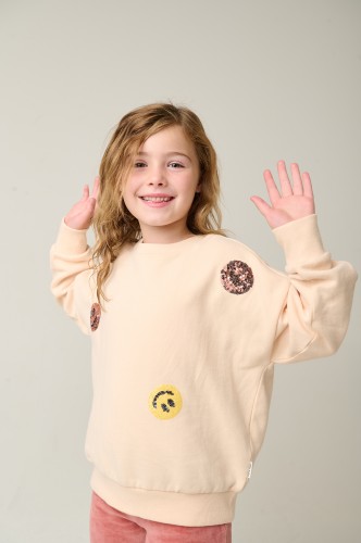 Bluza dziewczęca Tumble'n Dry Ines 84/21175/18219/4112 - różowa
