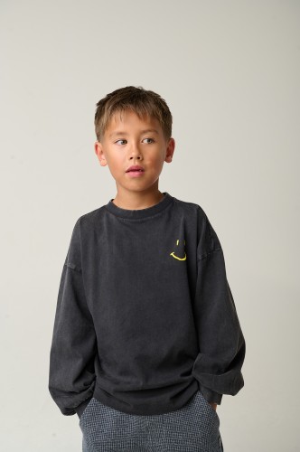 Koszulka z długim rękawem chłopięca Tumble'n Dry Middelton 84/22186/17799/9009 - czarna