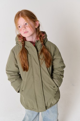 Kurtka dziewczęca Tumble'n Dry Parker 84/21170/11327/6176 - zielona