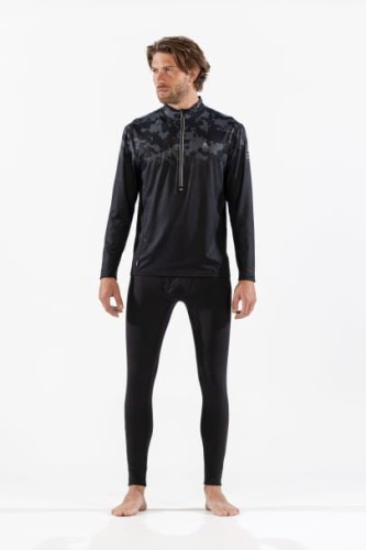 Bluza termoaktywna męska Surfanic CarbonDri - czarna SWU1604/020